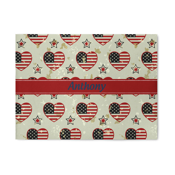 Custom Americana 5' x 7' Indoor Area Rug (Personalized)