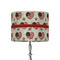 Americana 8" Drum Lampshade - ON STAND (Fabric)