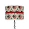 Americana 8" Drum Lampshade - ON STAND (Poly Film)