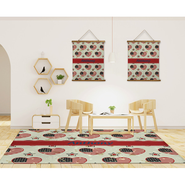 Americana 8'x10' Indoor Area Rugs - IN CONTEXT
