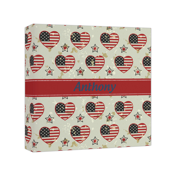 Custom Americana Canvas Print - 8x8 (Personalized)