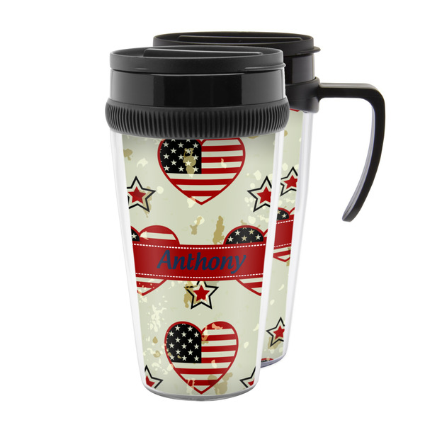 Custom Americana Acrylic Travel Mug (Personalized)