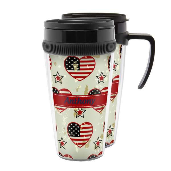 Custom Americana Acrylic Travel Mug (Personalized)