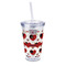 Americana 16oz Double Wall Acrylic Tumbler with Lid & Straw - Full Print (Personalized)