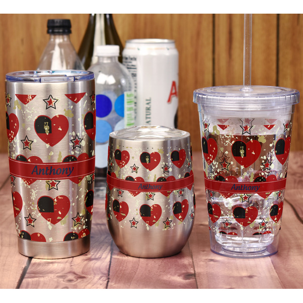 Americana Acrylic Tumbler - Full Print - In Context