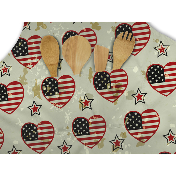 Americana Apron - Pocket Detail with Props