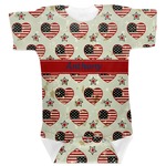 Americana Baby Bodysuit 3-6 (Personalized)