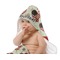 Americana Baby Hooded Towel on Child