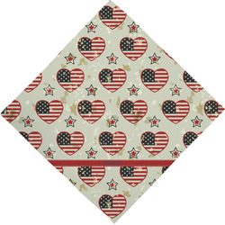 Americana Dog Bandana Scarf w/ Name or Text