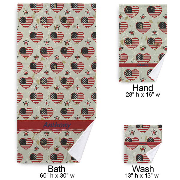 Americana Bath Towel Sets - 3-piece - Approval