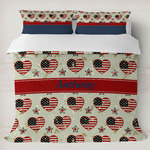 Americana Duvet Cover Set - King (Personalized)