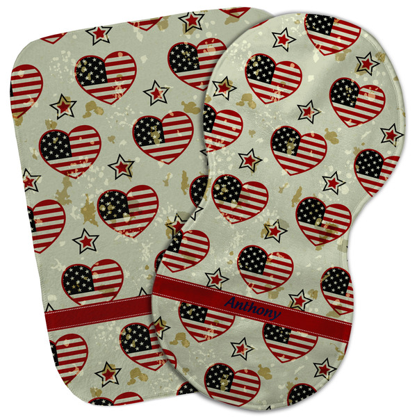 Custom Americana Burp Cloth (Personalized)