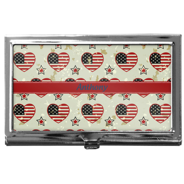 Custom Americana Business Card Case