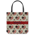 Americana Canvas Tote Bag - Small - 13"x13" (Personalized)