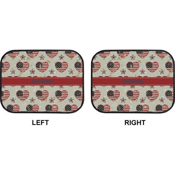 Americana Car Floor Mats (Back Seat) (Approval)