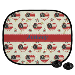 Americana Car Side Window Sun Shade (Personalized)