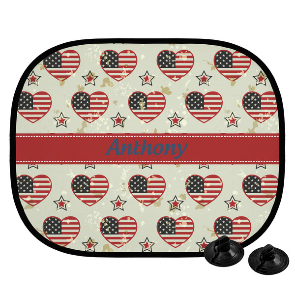 Custom Americana Car Side Window Sun Shade (Personalized)