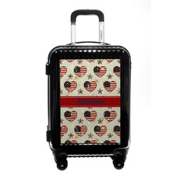 Americana Carry On Hard Shell Suitcase (Personalized)