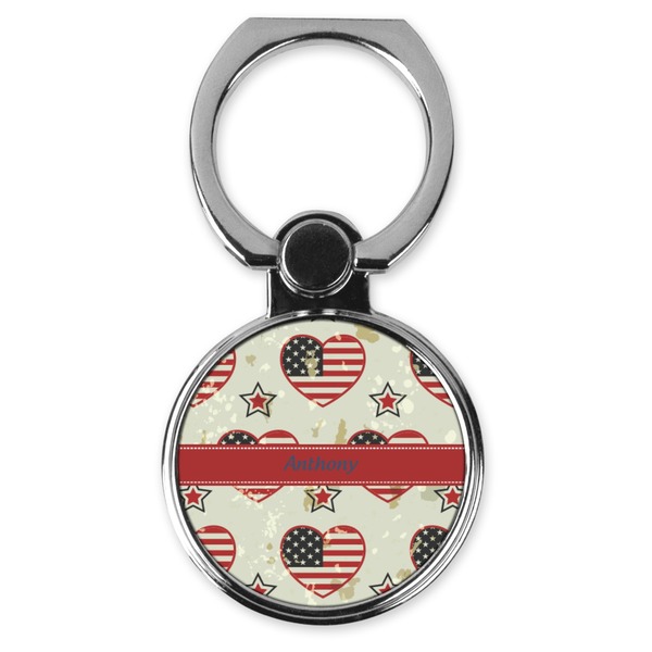 Custom Americana Cell Phone Ring Stand & Holder (Personalized)