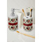 Americana Ceramic Bathroom Accessories - LIFESTYLE (toothbrush holder & soap dispenser)