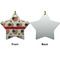 Americana Ceramic Flat Ornament - Star Front & Back (APPROVAL)