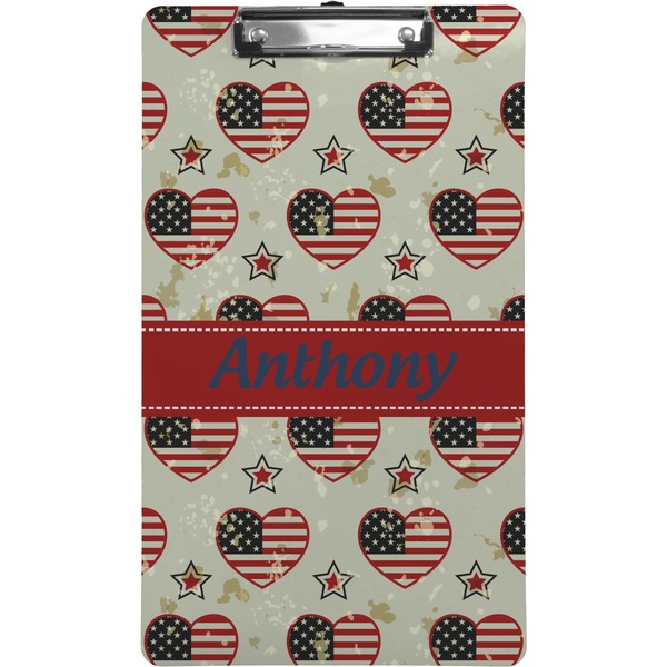 Custom Americana Clipboard (Legal Size) (Personalized)