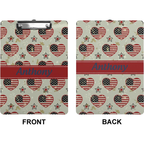 Americana Clipboard (Letter) (Front + Back)