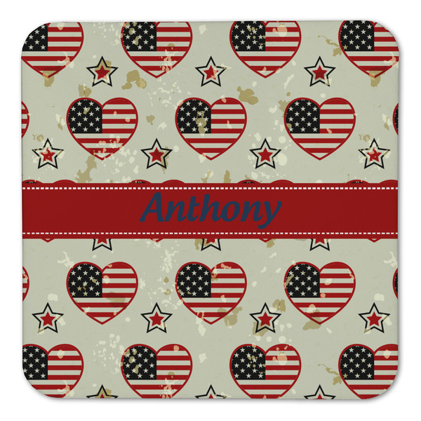 Americana Coaster Set - FRONT (one)