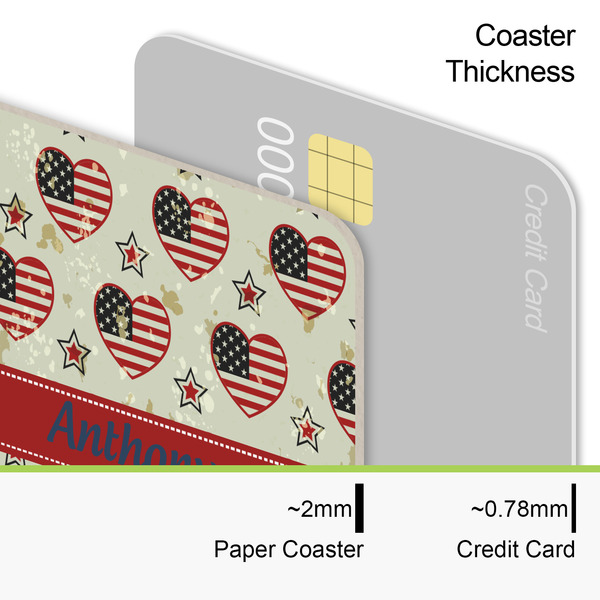 Americana Coaster Thickness