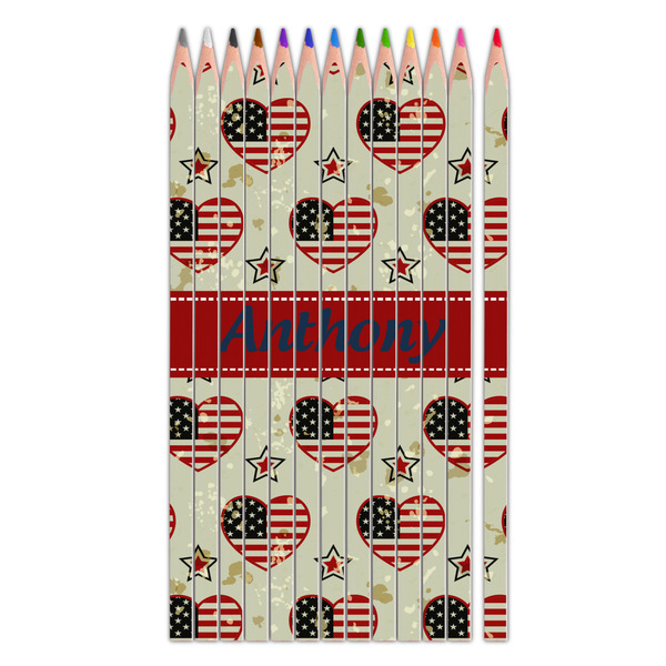 Custom Americana Colored Pencils (Personalized)