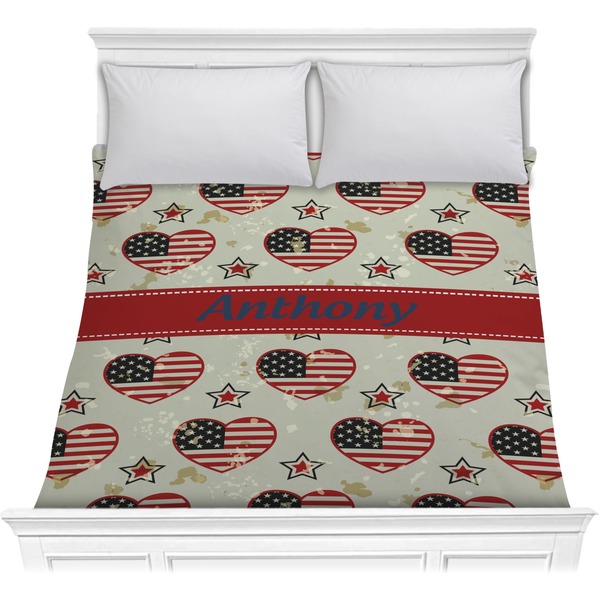 Custom Americana Comforter - Full / Queen (Personalized)