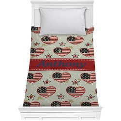 Americana Comforter - Twin (Personalized)