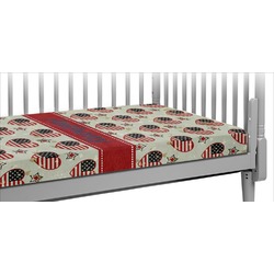 Americana Crib Fitted Sheet (Personalized)