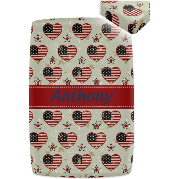 Americana Crib Fitted Sheet - Apvl