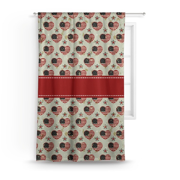 Custom Americana Curtain - 50"x84" Panel