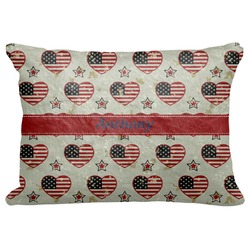 Americana Decorative Baby Pillowcase - 16"x12" (Personalized)