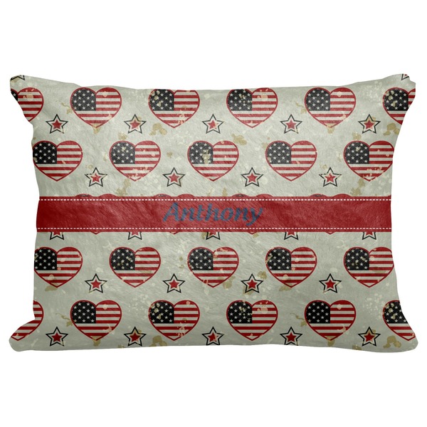 Custom Americana Decorative Baby Pillowcase - 16"x12" (Personalized)