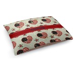 Americana Dog Bed - Medium w/ Name or Text