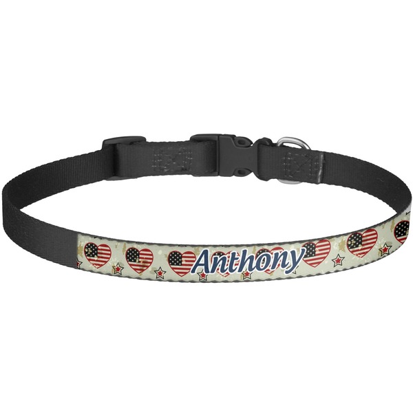 Custom Americana Dog Collar - Large (Personalized)