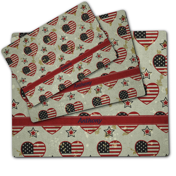 Americana Dog Food Mat - MAIN (sm, med, lrg)