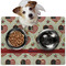 Americana Dog Food Mat - Medium LIFESTYLE