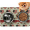Americana Dog Food Mat - Small LIFESTYLE