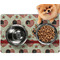 Americana Dog Food Mat - Small w/ Name or Text
