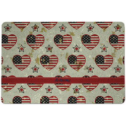 Americana Dog Food Mat w/ Name or Text