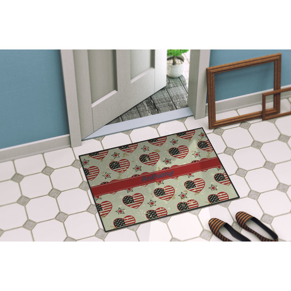 Americana Door Mat Lifestyle