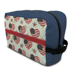 Americana Toiletry Bag / Dopp Kit (Personalized)