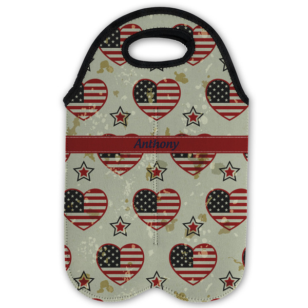 Americana Double Wine Tote - Flat (new)