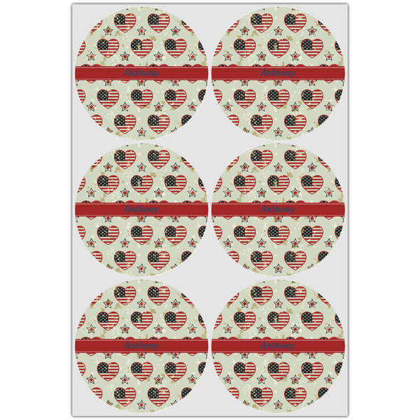 Americana Drink Topper - Large - Set of 6