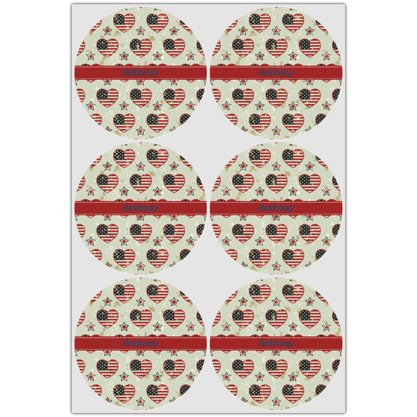 Americana Drink Topper - XLarge - Set of 6