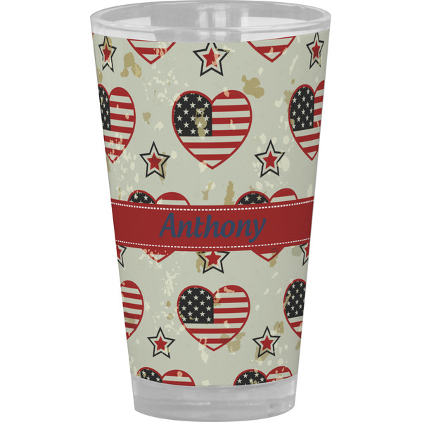 Custom Americana Pint Glass - Full Color (Personalized)